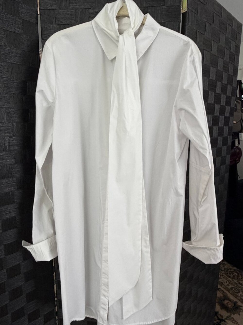 Alexander Wang long white oversize top. US size 14.